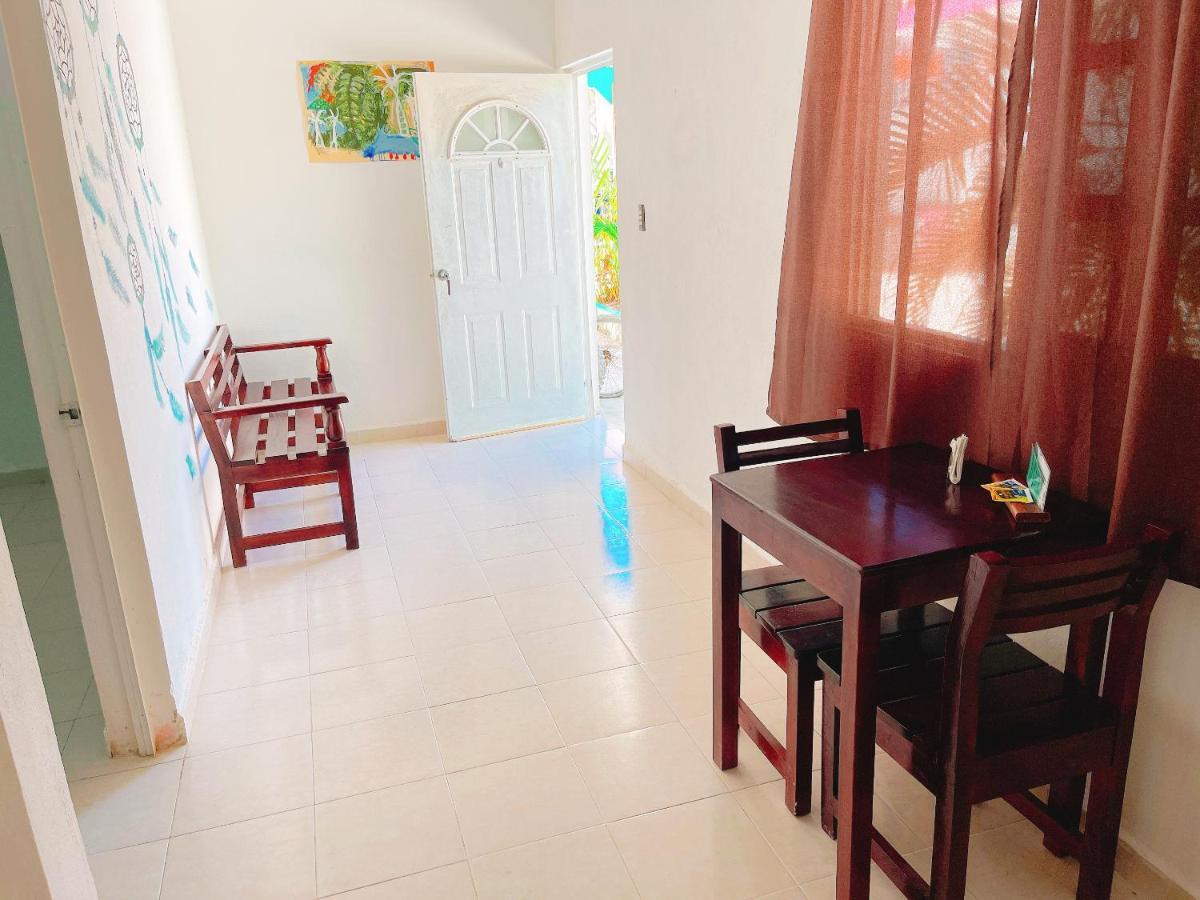 La Casa Del Pescador Holbox Lägenhet Exteriör bild